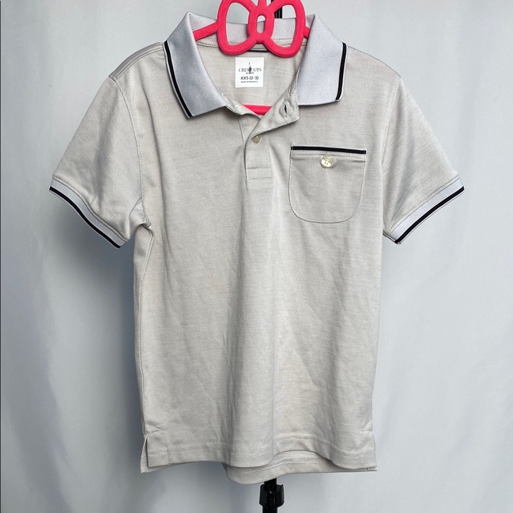 (NWOT) Crewcuts boys short sleeve polo